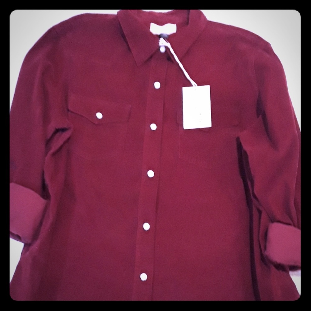 Long Sleeved Button Down